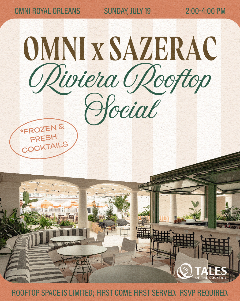 Omni x Sazerac: Riviera Rooftop Social